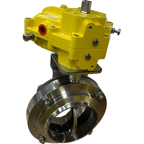 Pnömatik Aktüatörlü Vanalar