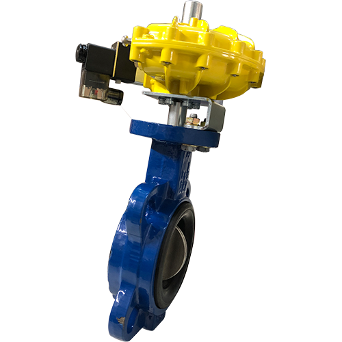 Pnömatik Aktüatörlü Vanalar